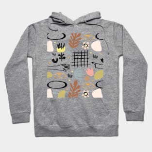 Crazy Doodle Abstract Pattern Hoodie